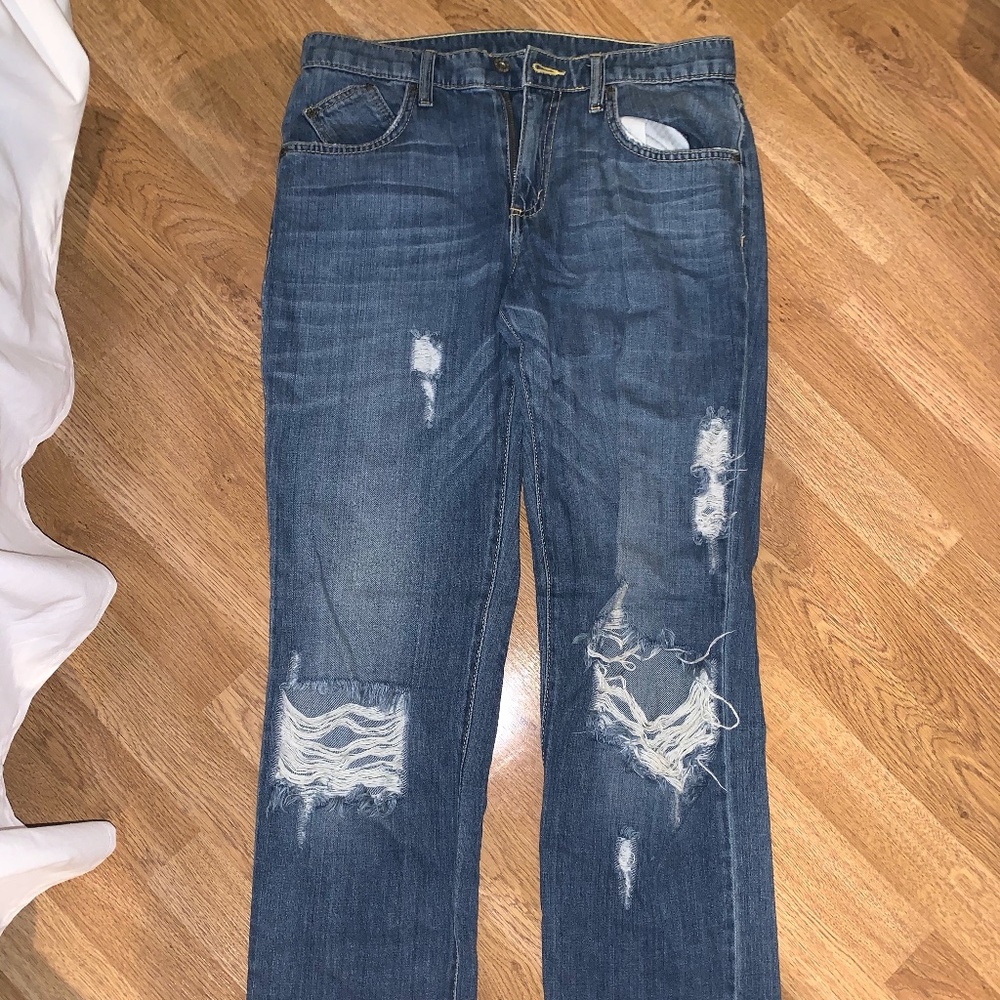 Carmar distressed boyfriend jeans